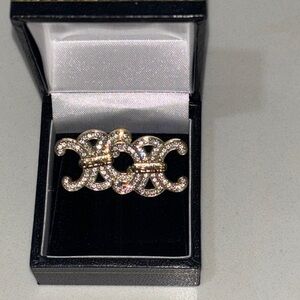 Elegant Gold and Silver Women's earrings